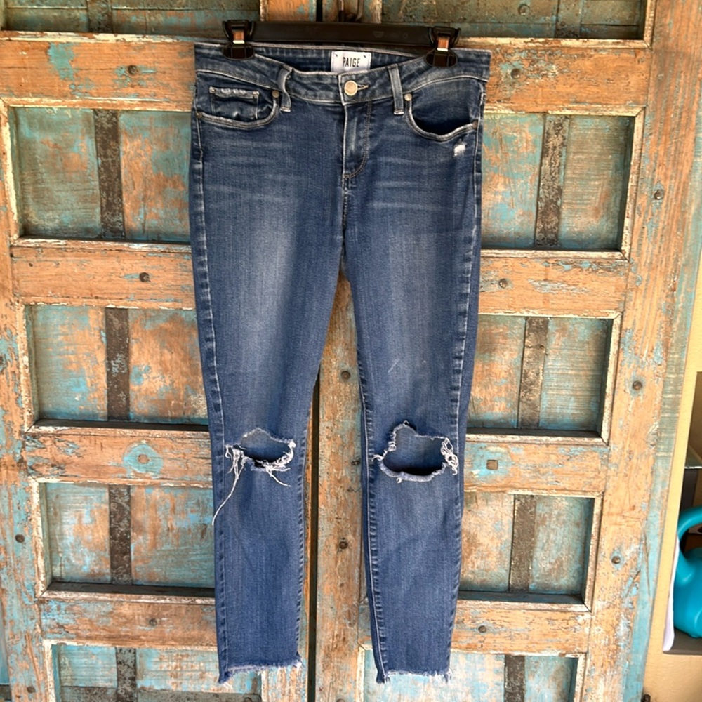 Paige ankle jeans